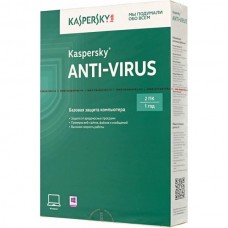 Антивирус Kasperski Anti-Virus Базовая защита на 1 год 2 устройства